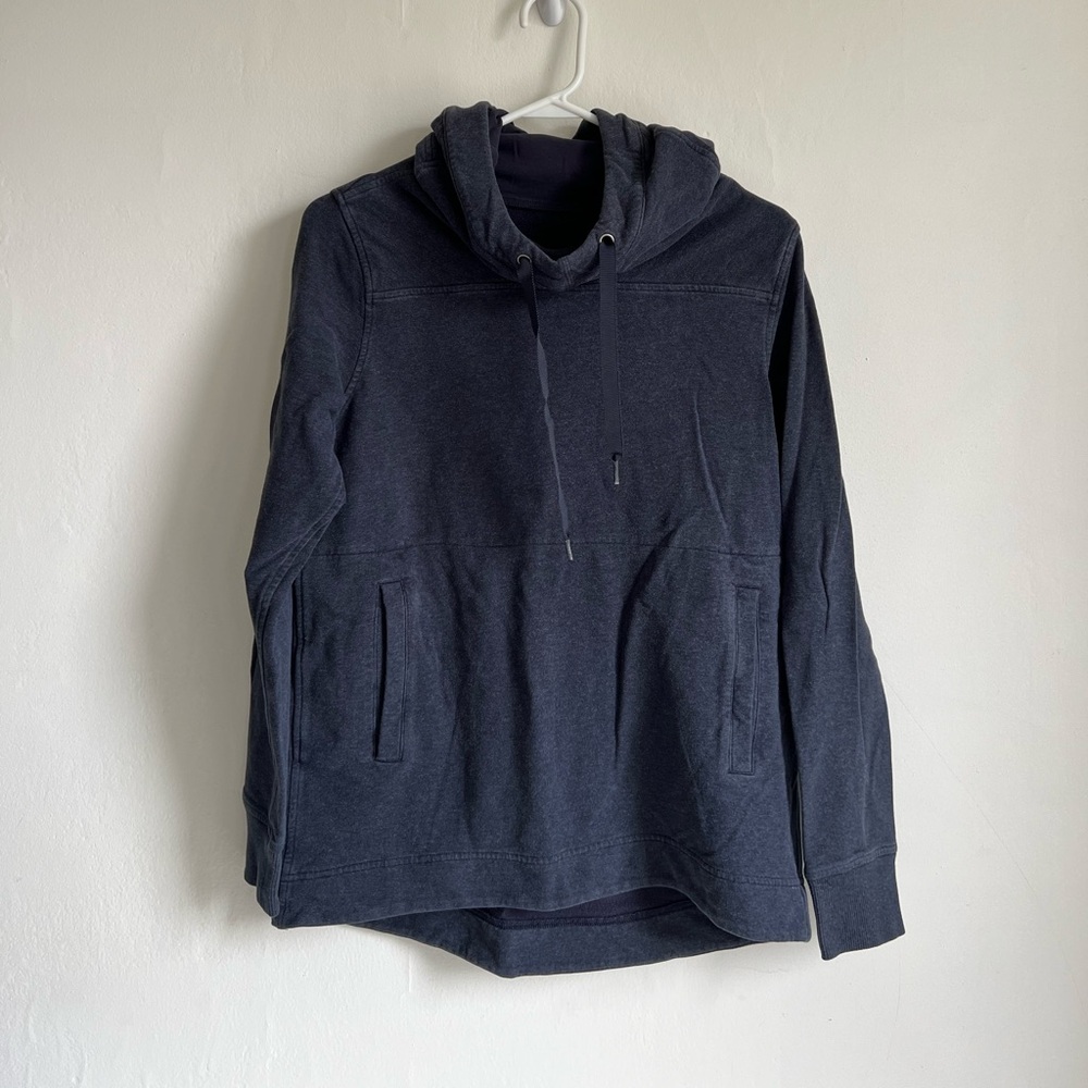 6 Lululemon Split Pullover Heathered Naval Blue H… - image 6